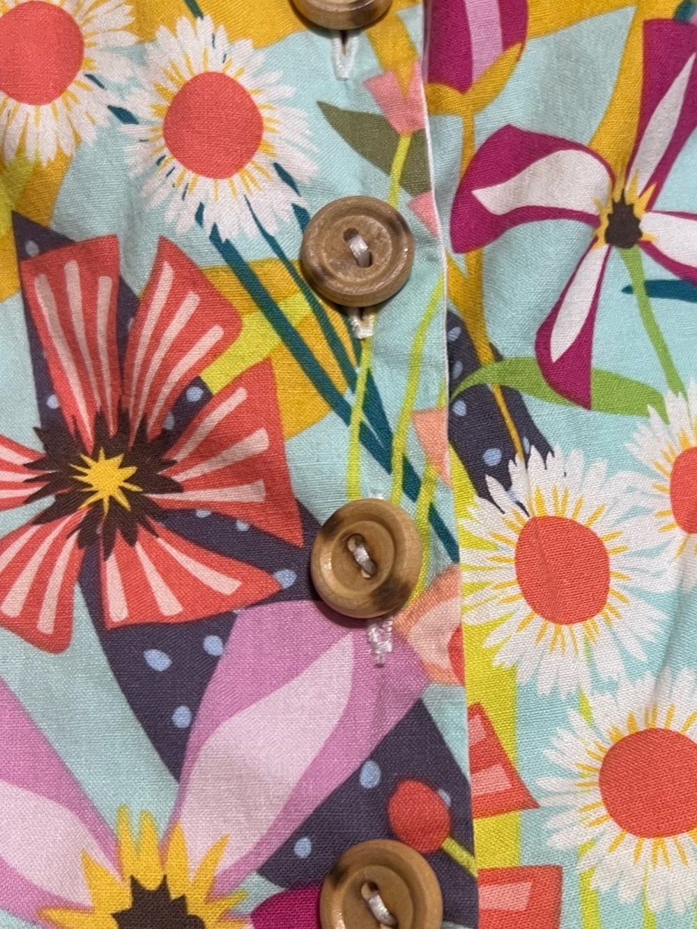 Cheeky Plum Floral & Polka Dot Tiered Sundress - Picture 6 of 6